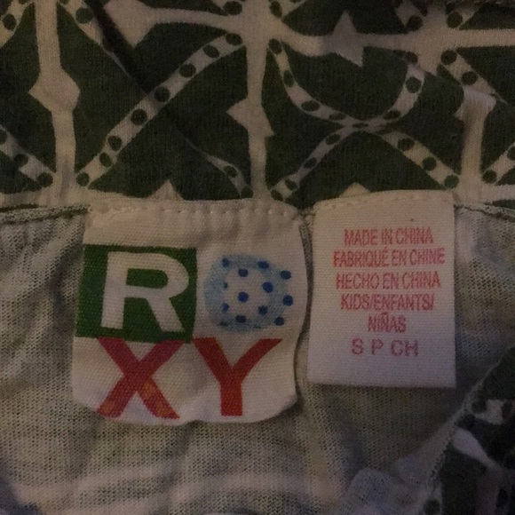 Girls flowery ROXY Dress - Picture 3 of 5